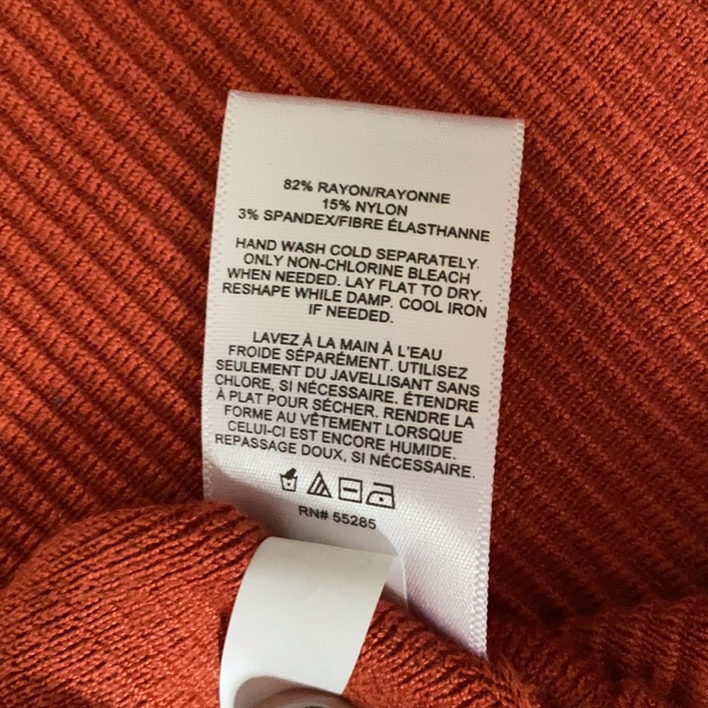 Express Ribbed Sweater Tank Top - Picture 4 of 4